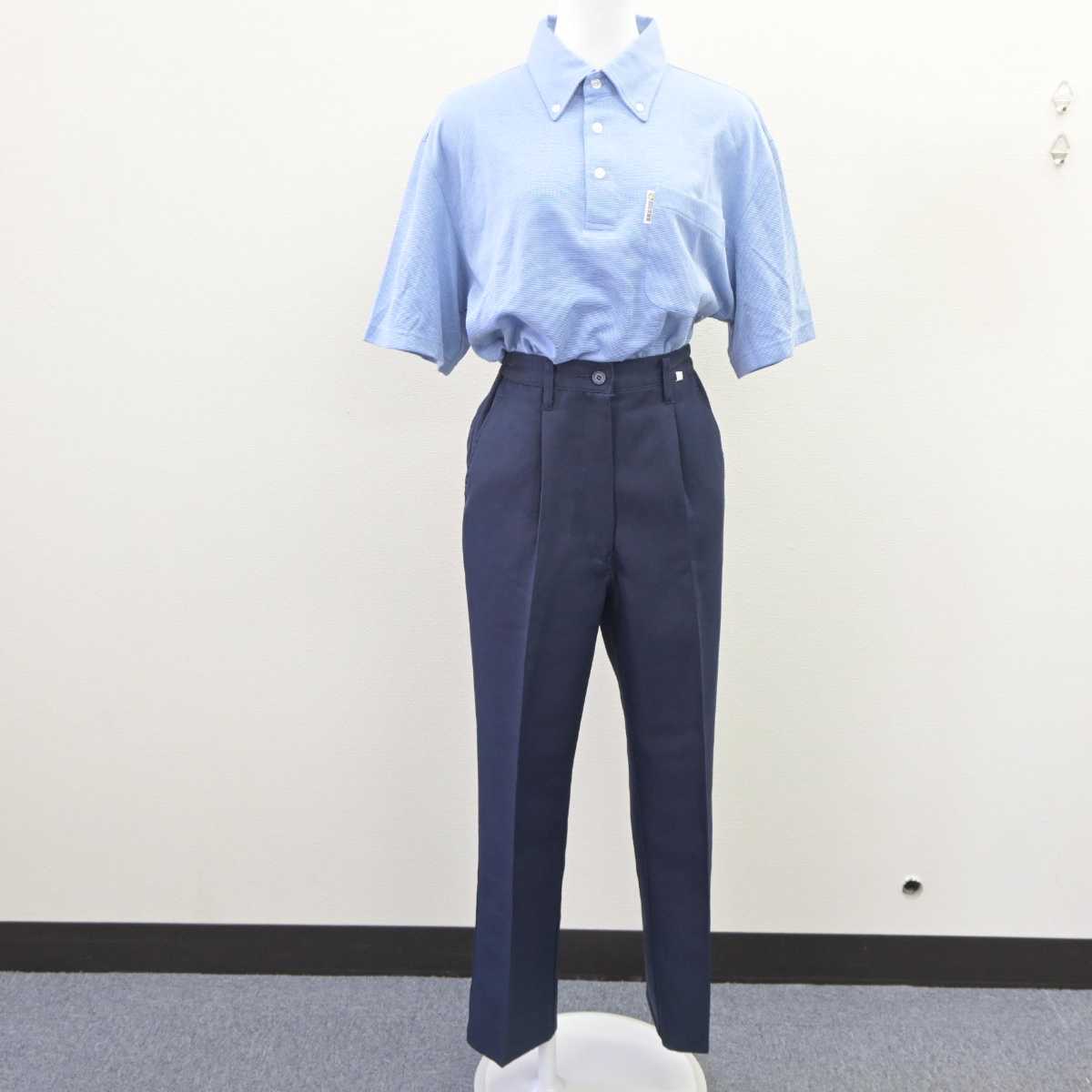 【中古】 カレーハウスCoCo壱番屋 女子制服 3点 (シャツ・ズボン・エプロン / サロン) sf062445