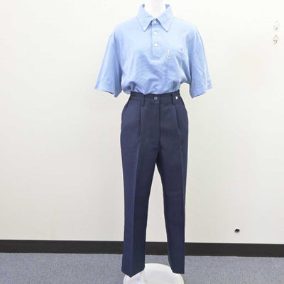 【中古】 カレーハウスCoCo壱番屋 女子制服 3点 (シャツ・ズボン・エプロン / サロン) sf062445