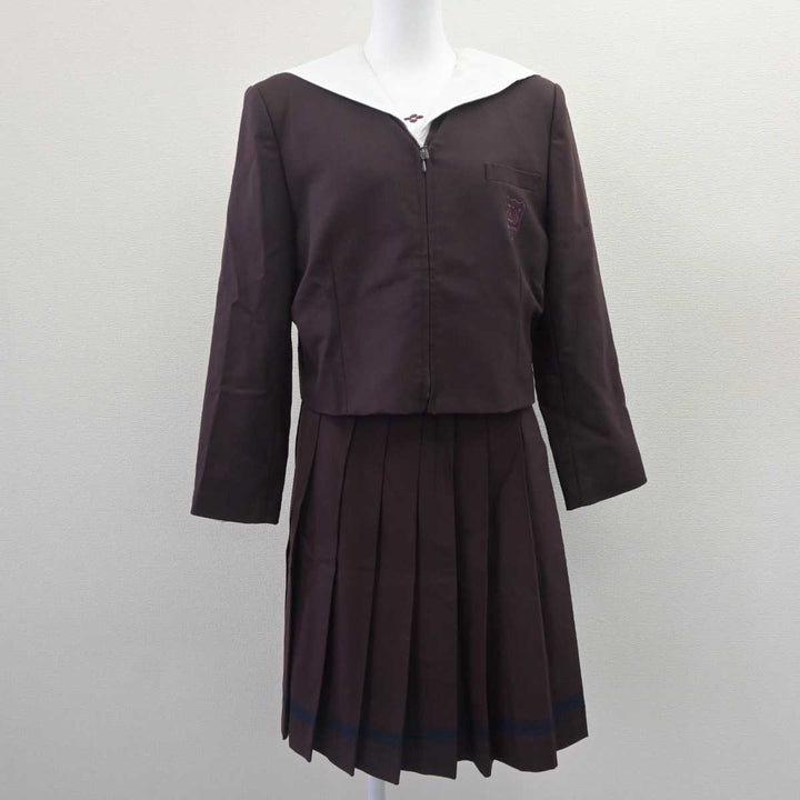 【中古】群馬県 共愛学園高等学校 女子制服 4点 (ブレザー・ベスト・セーラー服・スカート) sf062448 | 中古制服通販パレイド