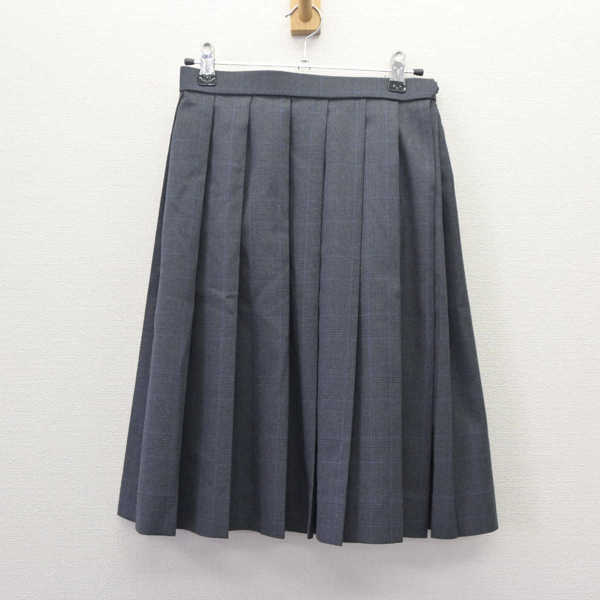 【中古】兵庫県 須磨学園高等学校 女子制服 2点 (スカート) sf062462