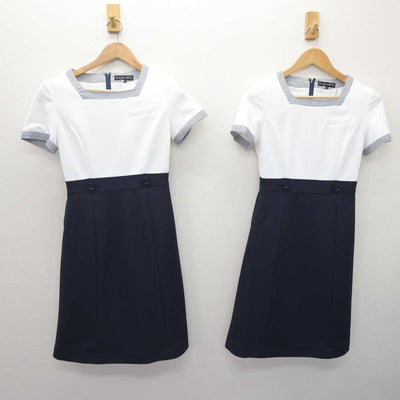 【中古】 大手総合商社受付 女子制服 2点 (ワンピース) sf062471