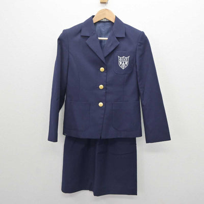 【中古】兵庫県 甲南女子大学 女子制服 2点 (ブレザー・スカート) sf062475