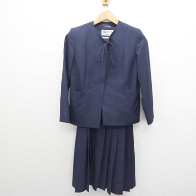 【中古】神奈川県 渡田中学校 女子制服 2点 (ブレザー・ジャンパースカート) sf062477