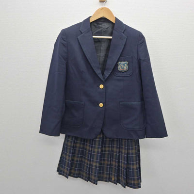 【中古】兵庫県 園田学園高等学校 女子制服 2点 (ブレザー・スカート) sf062491