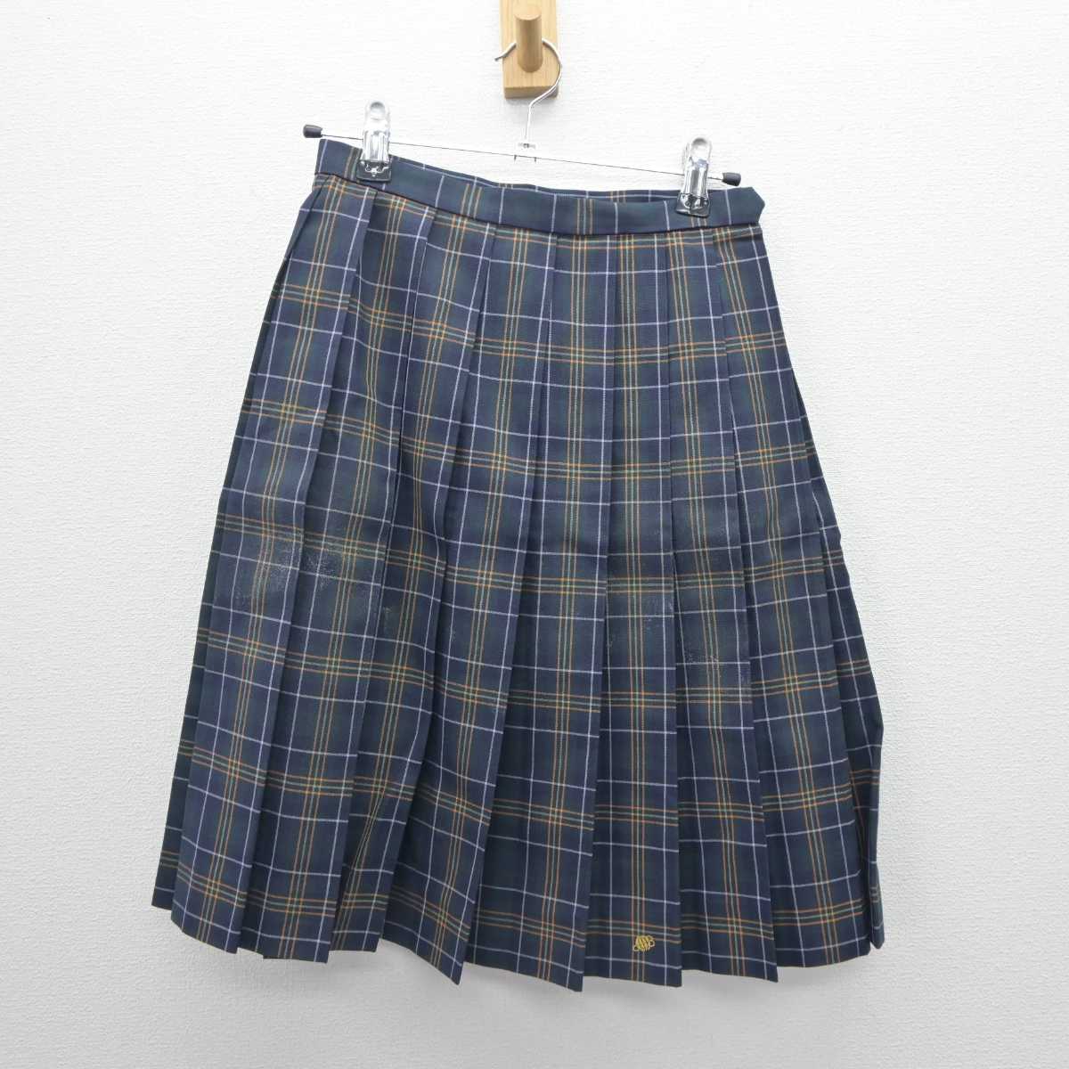 【中古】兵庫県 園田学園高等学校 女子制服 3点 (シャツ・スカート) sf062492