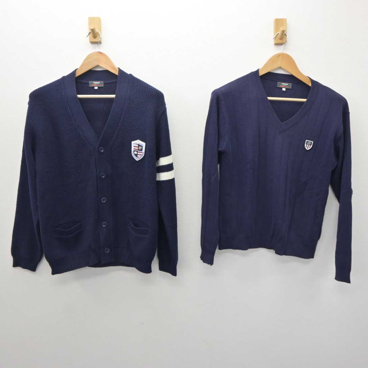 【中古】兵庫県 園田学園高等学校 女子制服 2点 (ニット・その他アイテム) sf062493