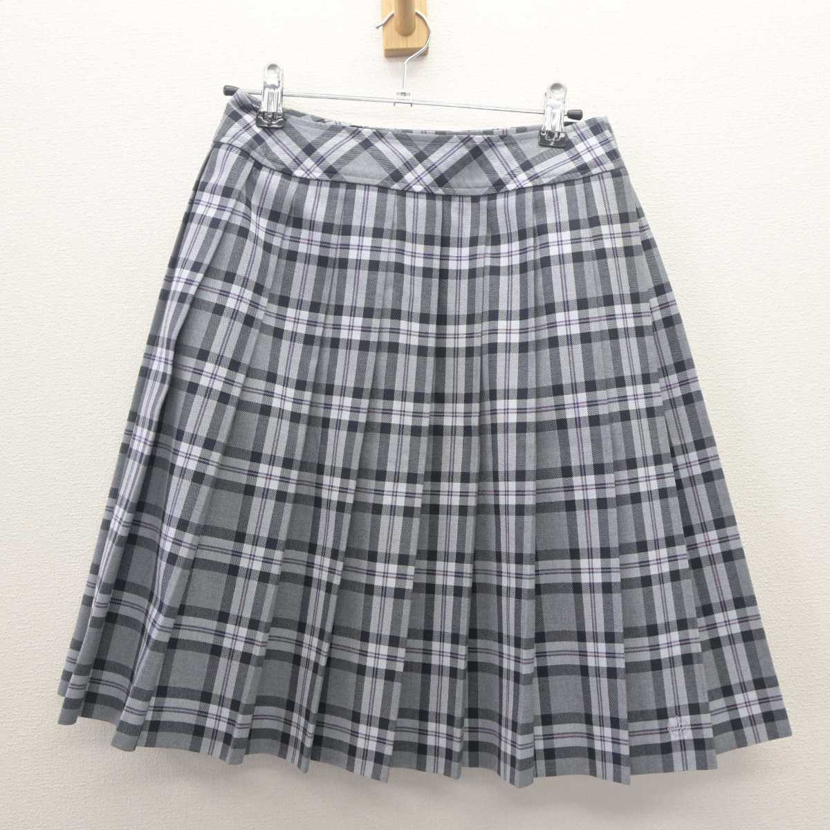 【中古】愛知県 同朋高等学校 女子制服 4点 (ブレザー・シャツ・スカート) sf062508