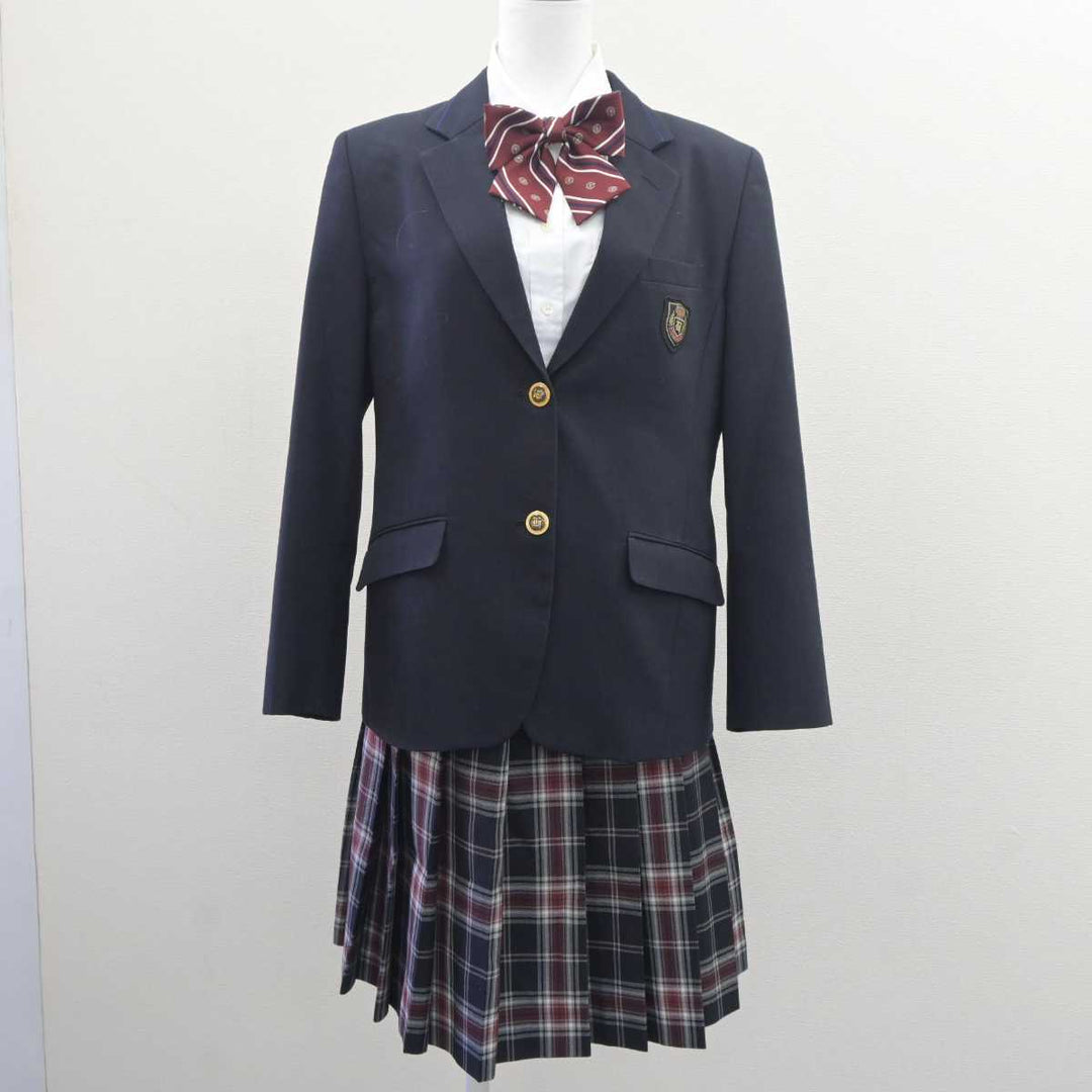 【中古】東京都 堀越高等学校 女子制服 4点 (ブレザー・シャツ・スカート) sf062523 | 中古制服通販パレイド