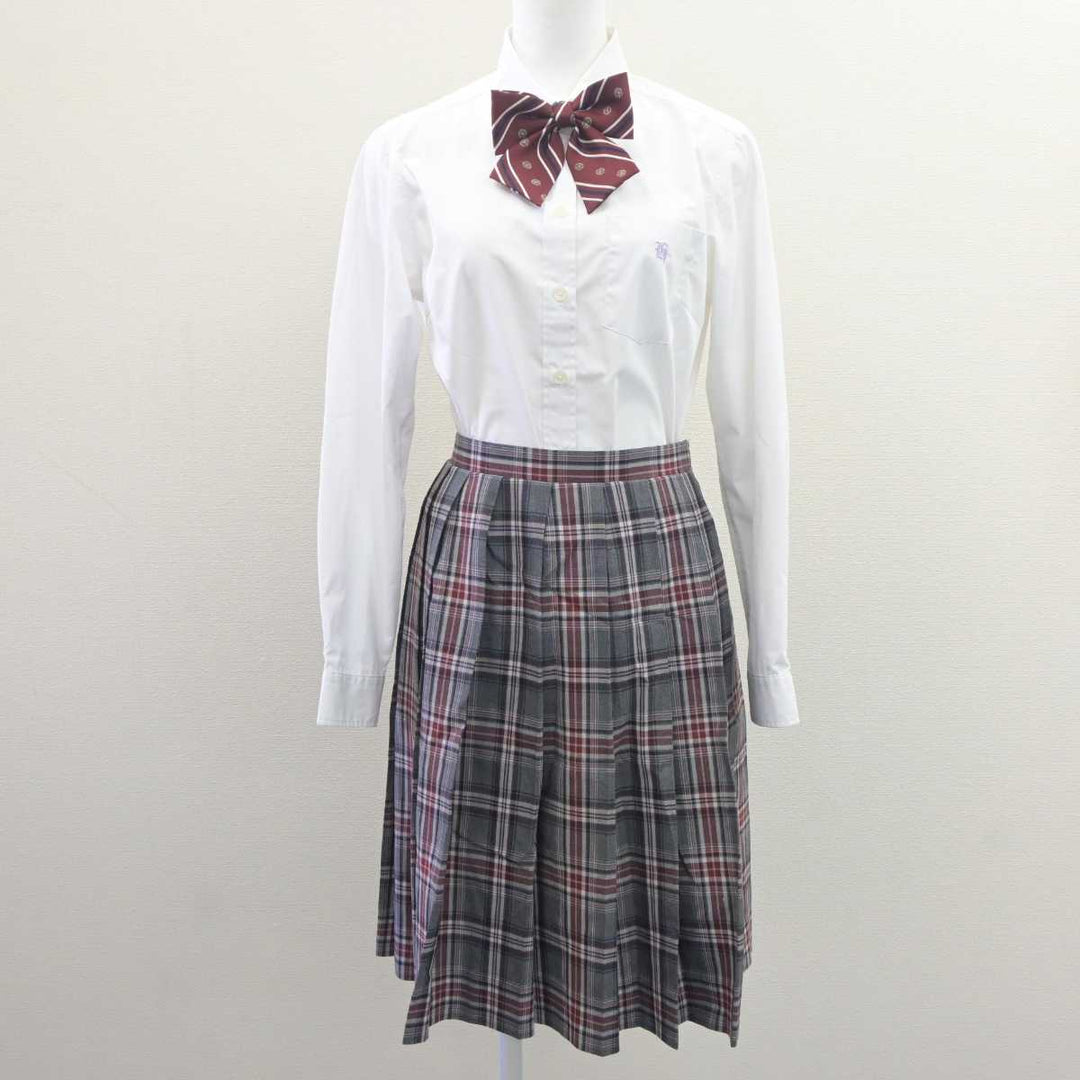 中古】東京都 堀越高等学校 女子制服 4点 (ブレザー・シャツ・スカート) sf062523 | 中古制服通販パレイド