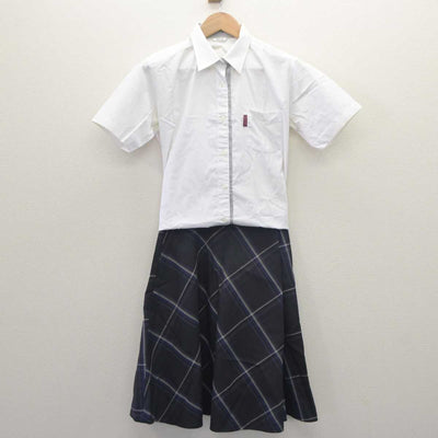 【中古】愛知県 名古屋大谷高等学校 女子制服 3点 (シャツ・シャツ・スカート) sf062527