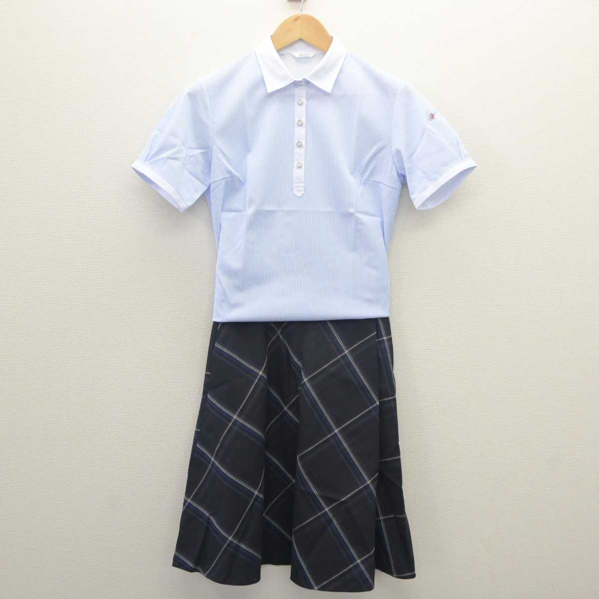 【中古】愛知県 名古屋大谷高等学校 女子制服 3点 (シャツ・シャツ・スカート) sf062527