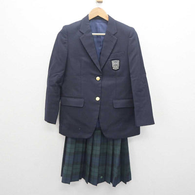 【中古】京都府 園部高等学校 女子制服 4点 (ブレザー・スカート) sf062535