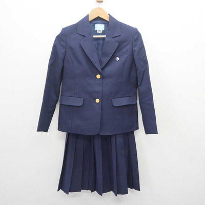 【中古】神奈川県 善行中学校 女子制服 3点 (ブレザー・スカート) sf062564