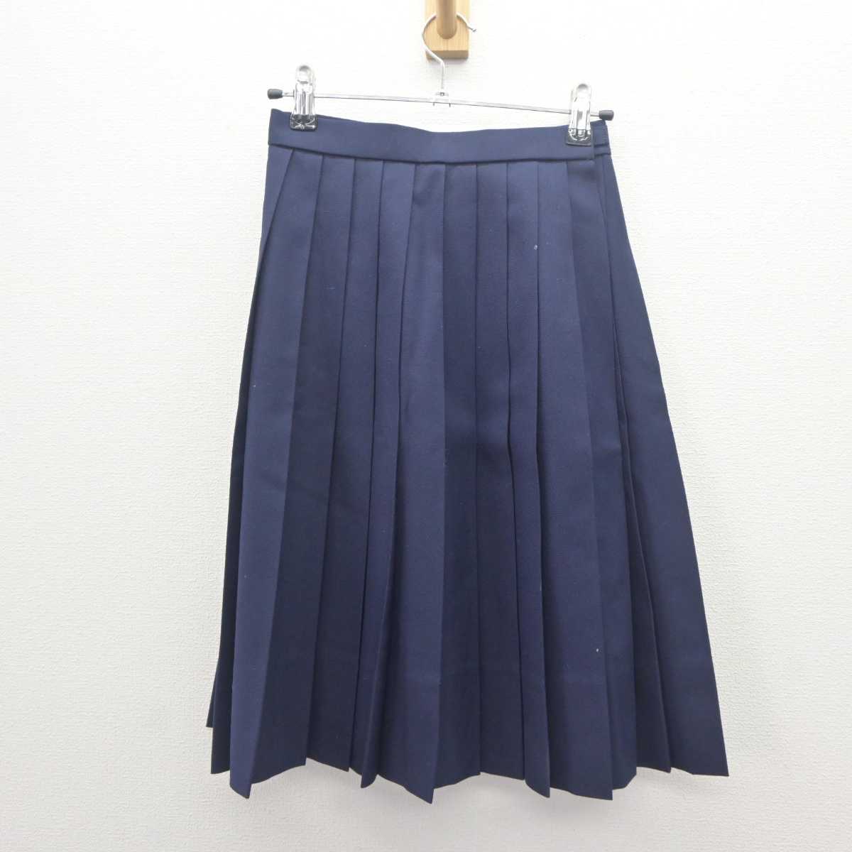 【中古】神奈川県 善行中学校 女子制服 3点 (ブレザー・スカート) sf062564