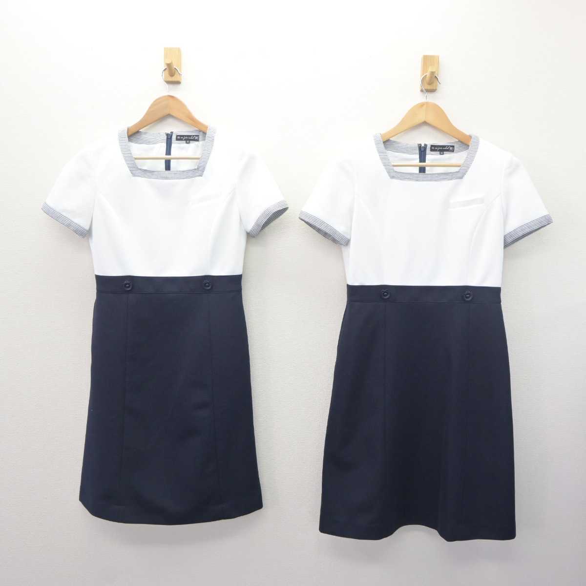 【中古】 大手総合商社受付 女子制服 3点 (ワンピース・その他アイテム) sf062568