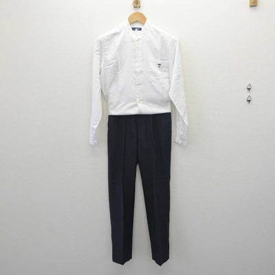 【中古】新潟県 帝京長岡高等学校 男子制服 3点 (学ラン・シャツ・ズボン) sf062576