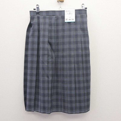 【中古】東京都 西池袋中学校 女子制服 2点 (ニットベスト・スカート) sf062580