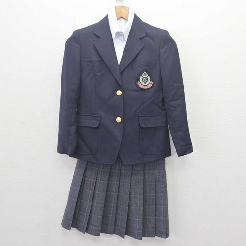 中古制服】神奈川県 湘南学園中学校 女子制服 5点（ブレザー・シャツ