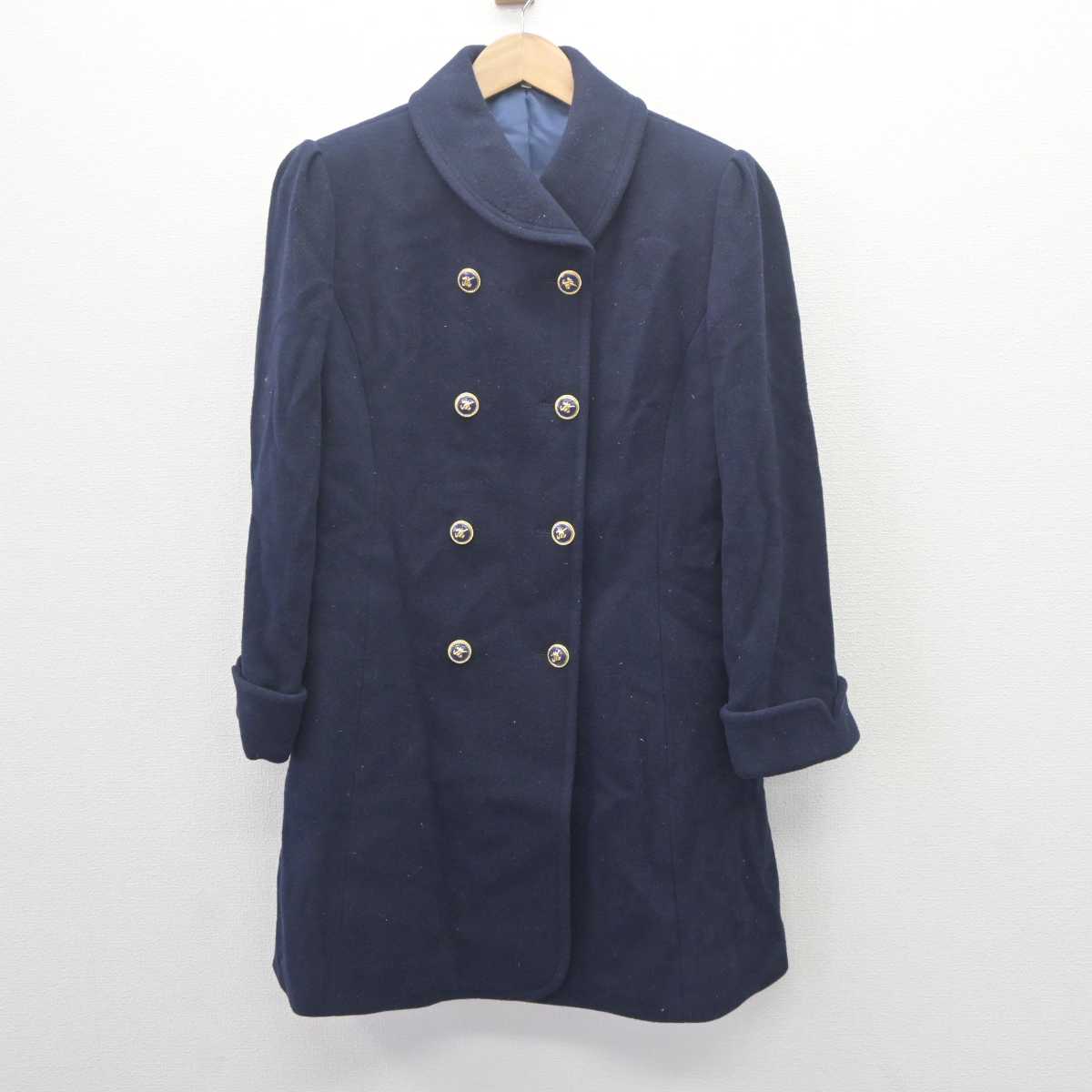 【中古】鹿児島県 鹿児島高等学校 女子制服 1点 (コート) sf062597