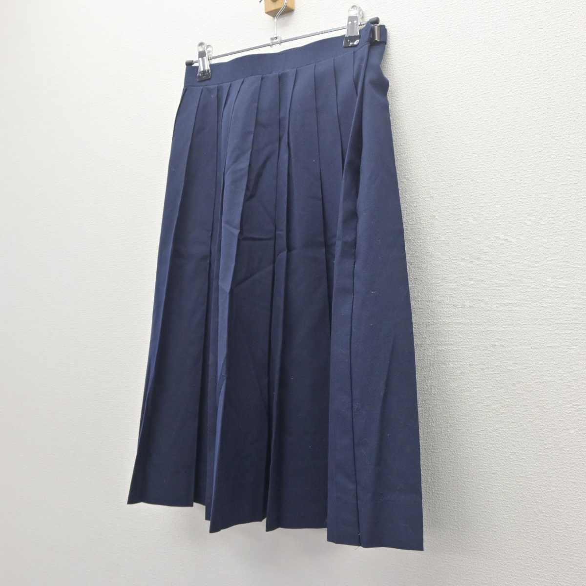 【中古】埼玉県 瓦葺中学校 女子制服 1点 (スカート) sf062631