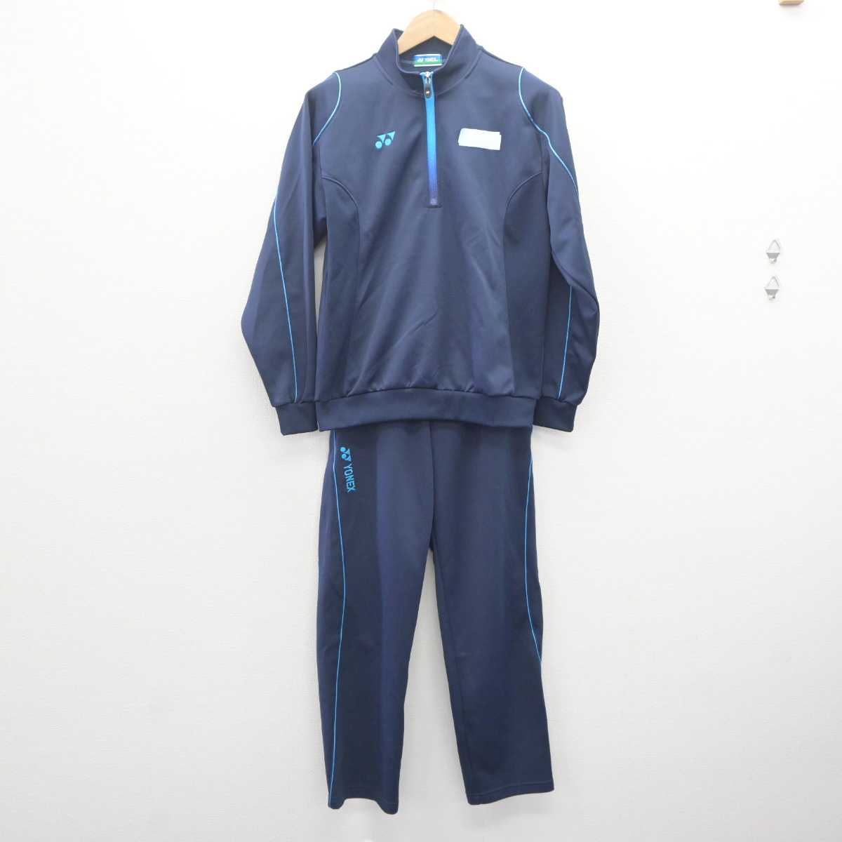 【中古】大阪府 門真西高等学校 女子制服 3点 (ジャージ 上・体操服 上・ジャージ 下) sf062638