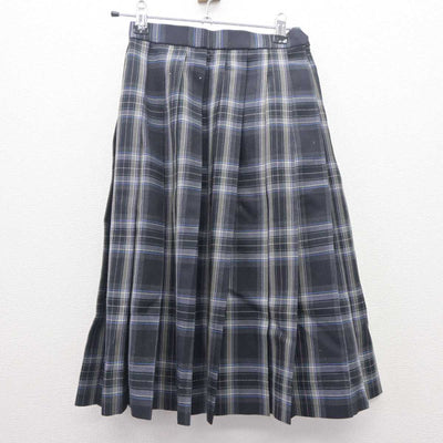 【中古】大阪府 学校法人浪花学院浪速高等学校 女子制服 4点 (ニット・ニットベスト・スカート) sf062640