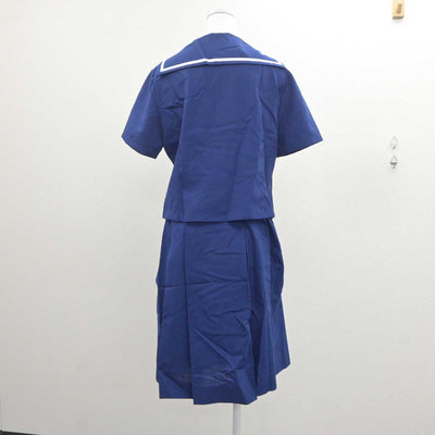 【中古】熊本県 熊本信愛女学院高等学校 女子制服 2点 (セーラー服・スカート) sf062668