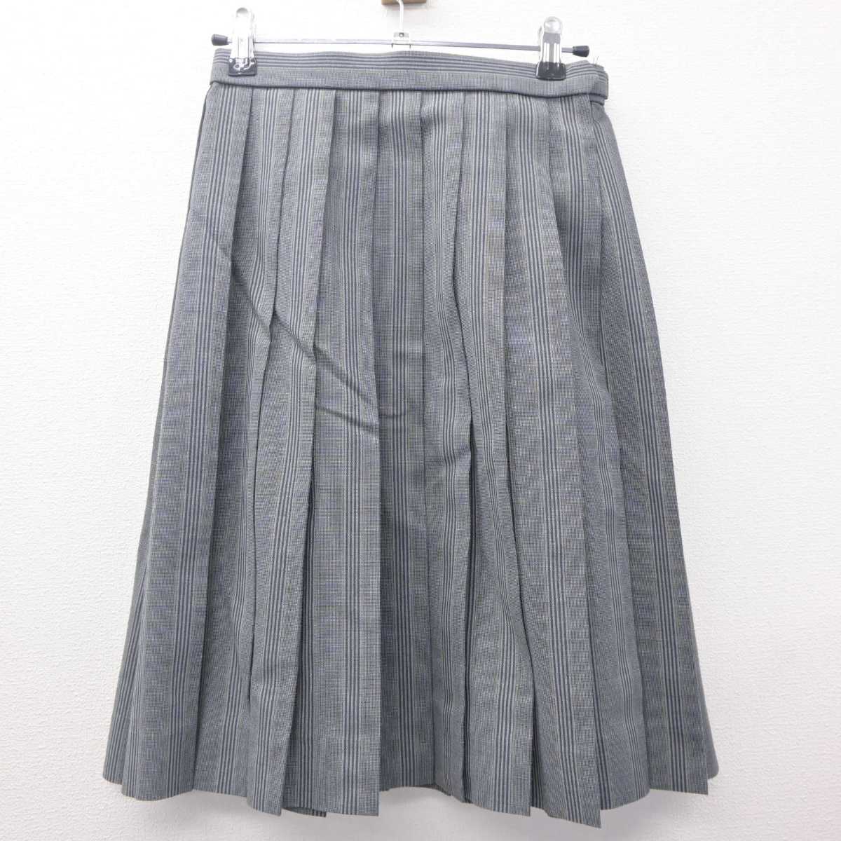 【中古】埼玉県 川口総合高等学校 女子制服 2点 (スカート・スカート) sf062697