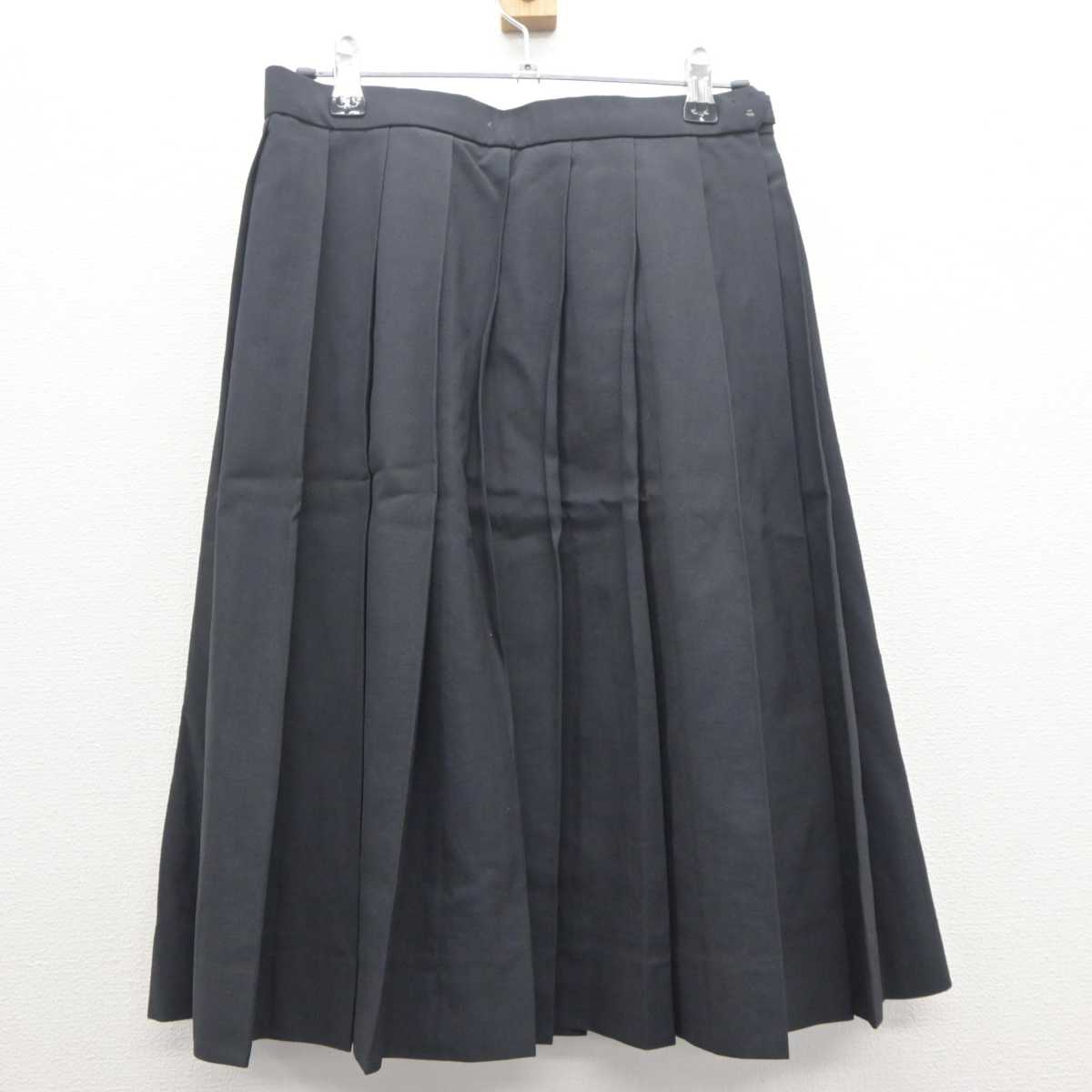 【中古】佐賀県 早稲田佐賀高等学校 女子制服 4点 (シャツ・スカート) sf062707