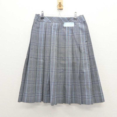 【中古】福岡県 筑紫台高等学校 女子制服 2点 (シャツ・スカート) sf062716