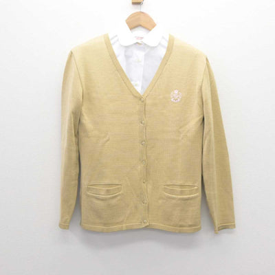 【中古】福岡県 筑紫台高等学校 女子制服 2点 (ニット・シャツ) sf062717