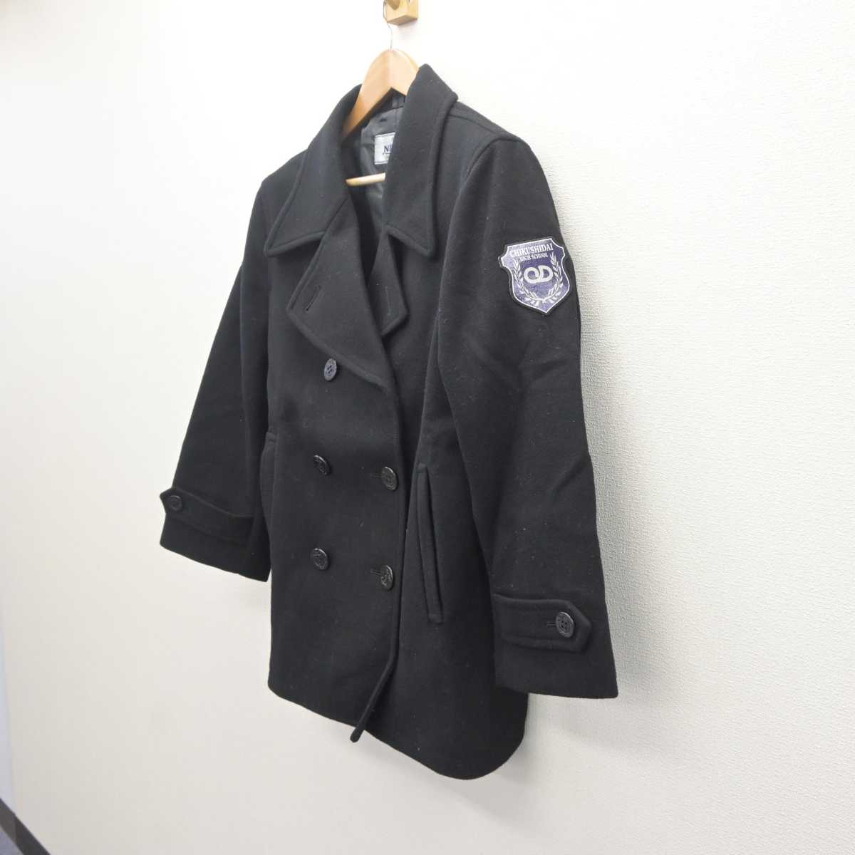 【中古】福岡県 筑紫台高等学校 女子制服 2点 (コート) sf062718