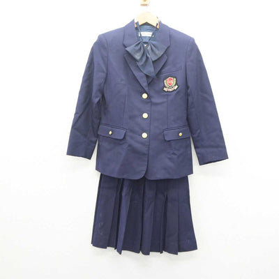 【中古】愛知県 安城学園高等学校 女子制服 3点 (ブレザー・スカート) sf062725