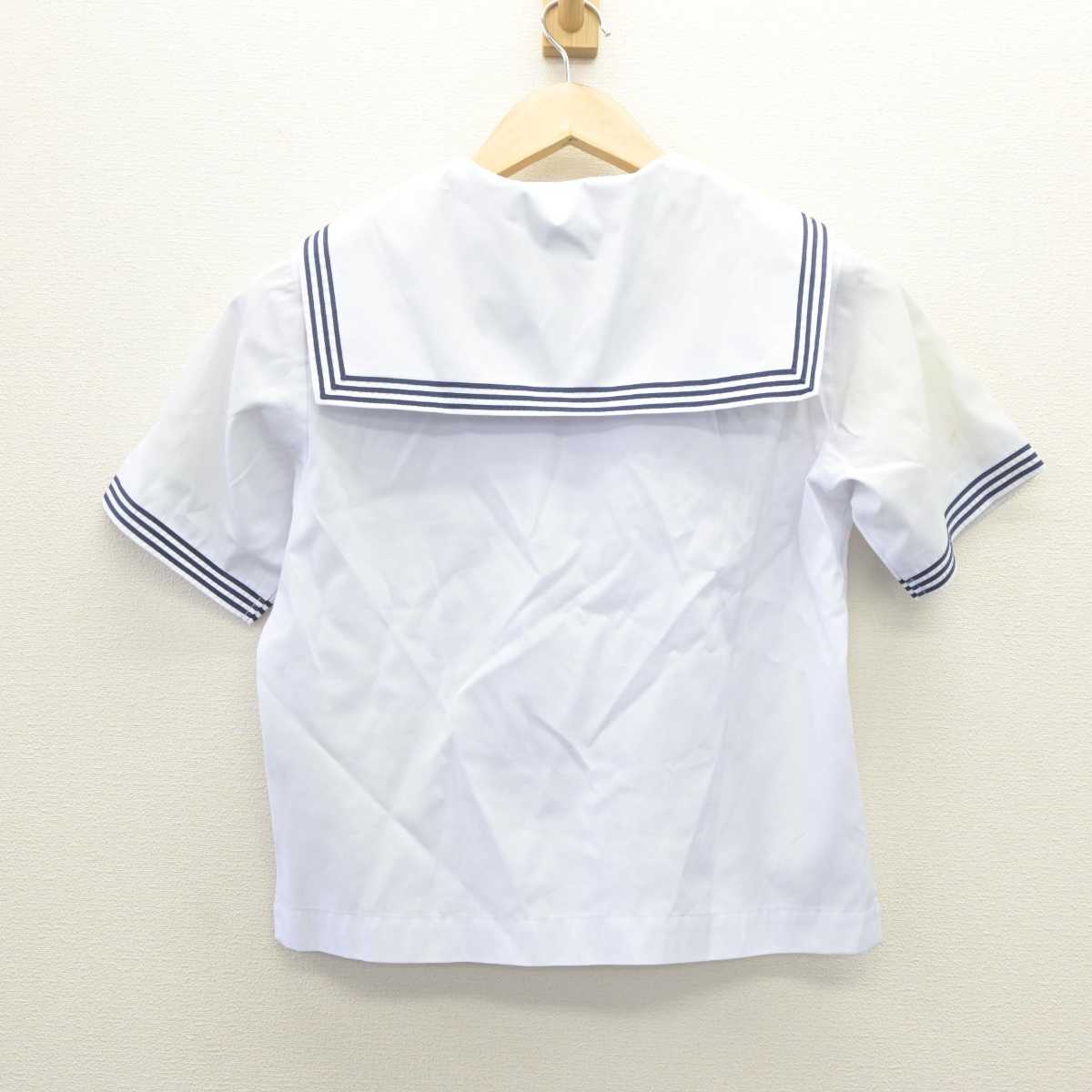 【中古】愛知県 安城学園高等学校 女子制服 3点 (セーラー服・スカート) sf062727