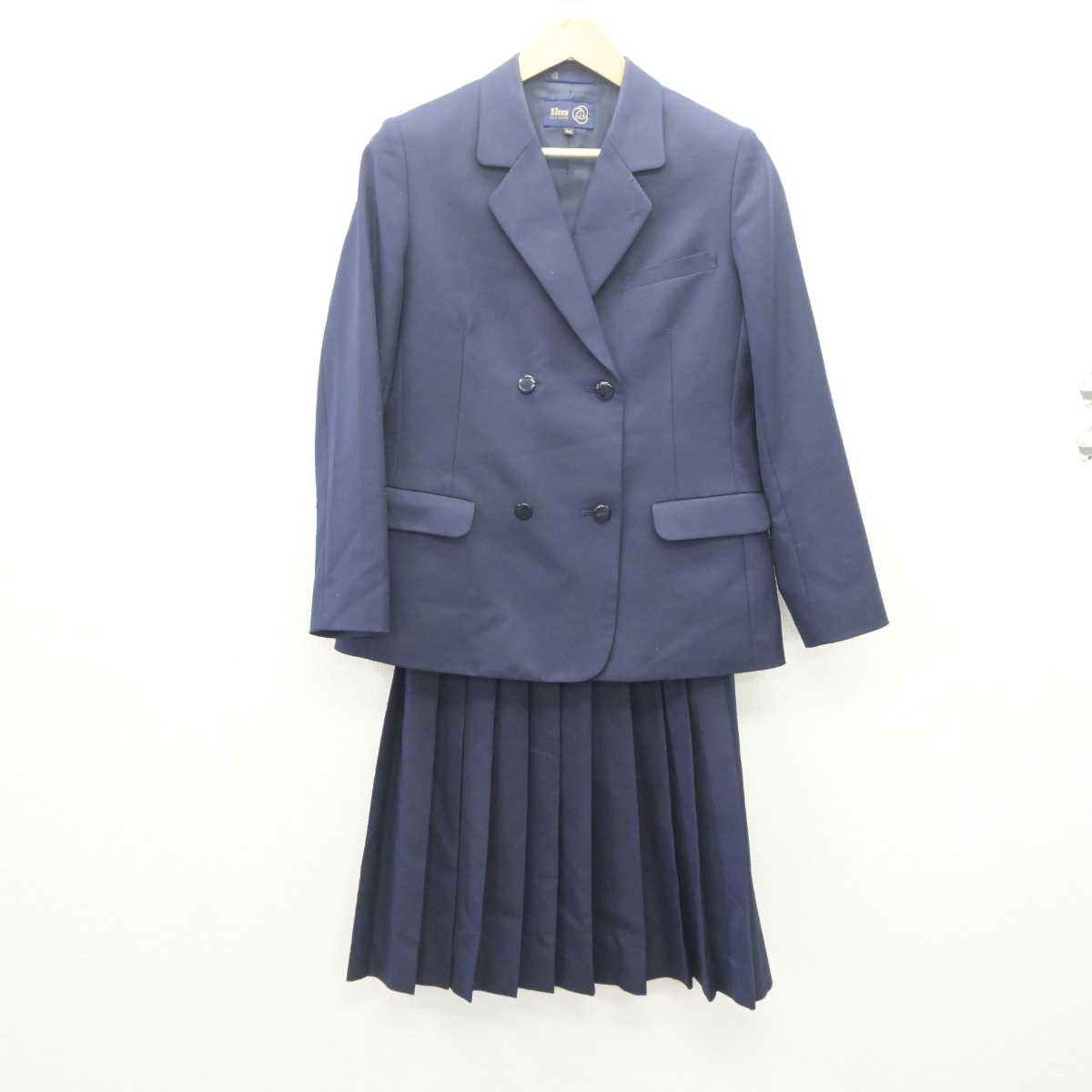 【中古】埼玉県 桶川中学校 女子制服 4点 (ブレザー・ベスト・スカート) sf062728