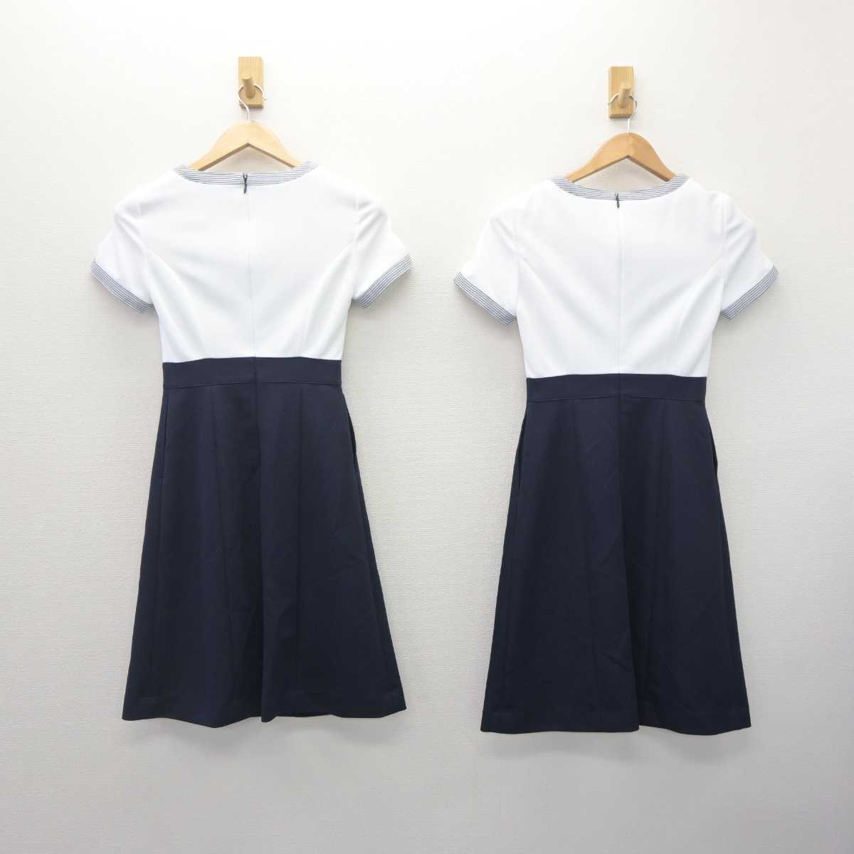 【中古】 大手総合商社受付 女子制服 2点 (ワンピース) sf062731