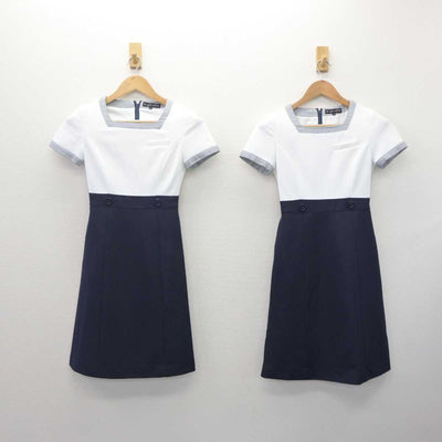 【中古】 大手総合商社受付 女子制服 2点 (ワンピース) sf062733