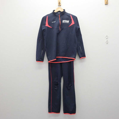 【中古】神奈川県 川崎市立日吉中学校 女子制服 2点 (ジャージ 上・ジャージ 下) sf062742