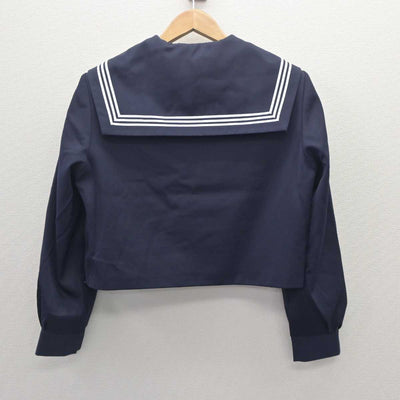 【中古】岐阜県 日新中学校 女子制服 3点 (セーラー服・スカート) sf062746