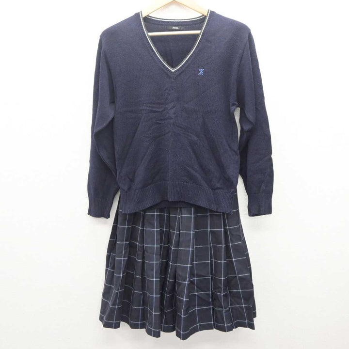 【中古】千葉県 拓殖大学紅陵高等学校 女子制服 4点 (ブレザー・ニット・スカート) sf062773 | 中古制服通販パレイド