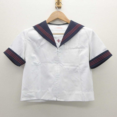 【中古】東京都 日本大学豊山女子高等学校 女子制服 2点 (ニット・セーラー服) sf062786