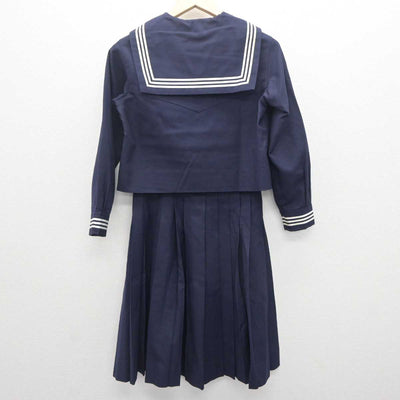 【中古】東京都 大妻中学高等学校 女子制服 4点 (セーラー服・スカート) sf062791