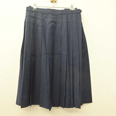 【中古】東京都 大妻中学高等学校 女子制服 2点 (ニット・スカート) sf062792