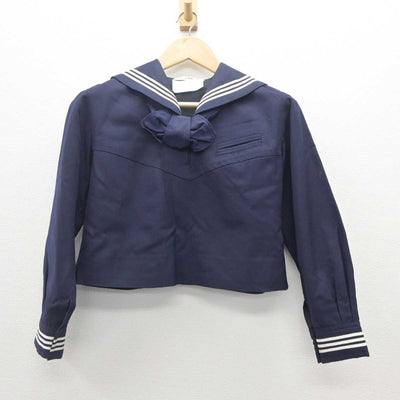 【中古】東京都 大妻中学高等学校 女子制服 4点 (セーラー服・スカート) sf062793