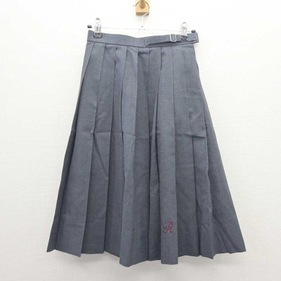 【中古】大阪府 履正社中学校 女子制服 4点 (シャツ・ニット・スカート) sf062800