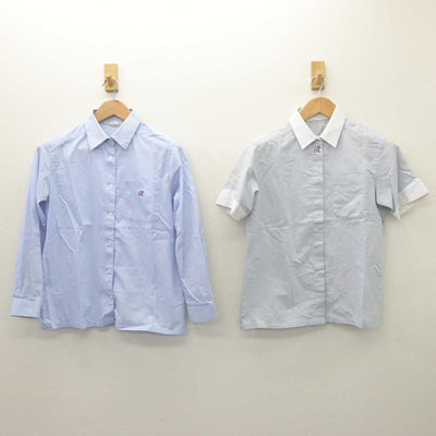 【中古】大阪府 履正社中学校 女子制服 2点 (シャツ・シャツ) sf062804