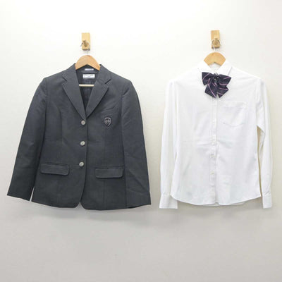 【中古】埼玉県 秋草学園高等学校 女子制服 4点 (ブレザー・シャツ・スカート) sf062809