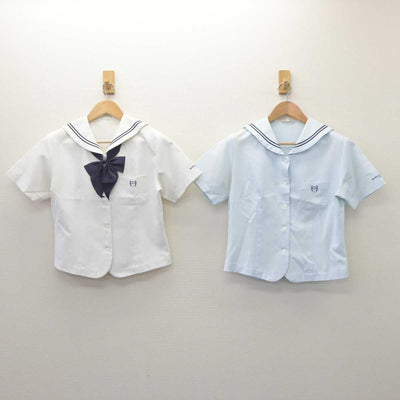 【中古】埼玉県 秋草学園高等学校 女子制服 3点 (セーラー服) sf062812