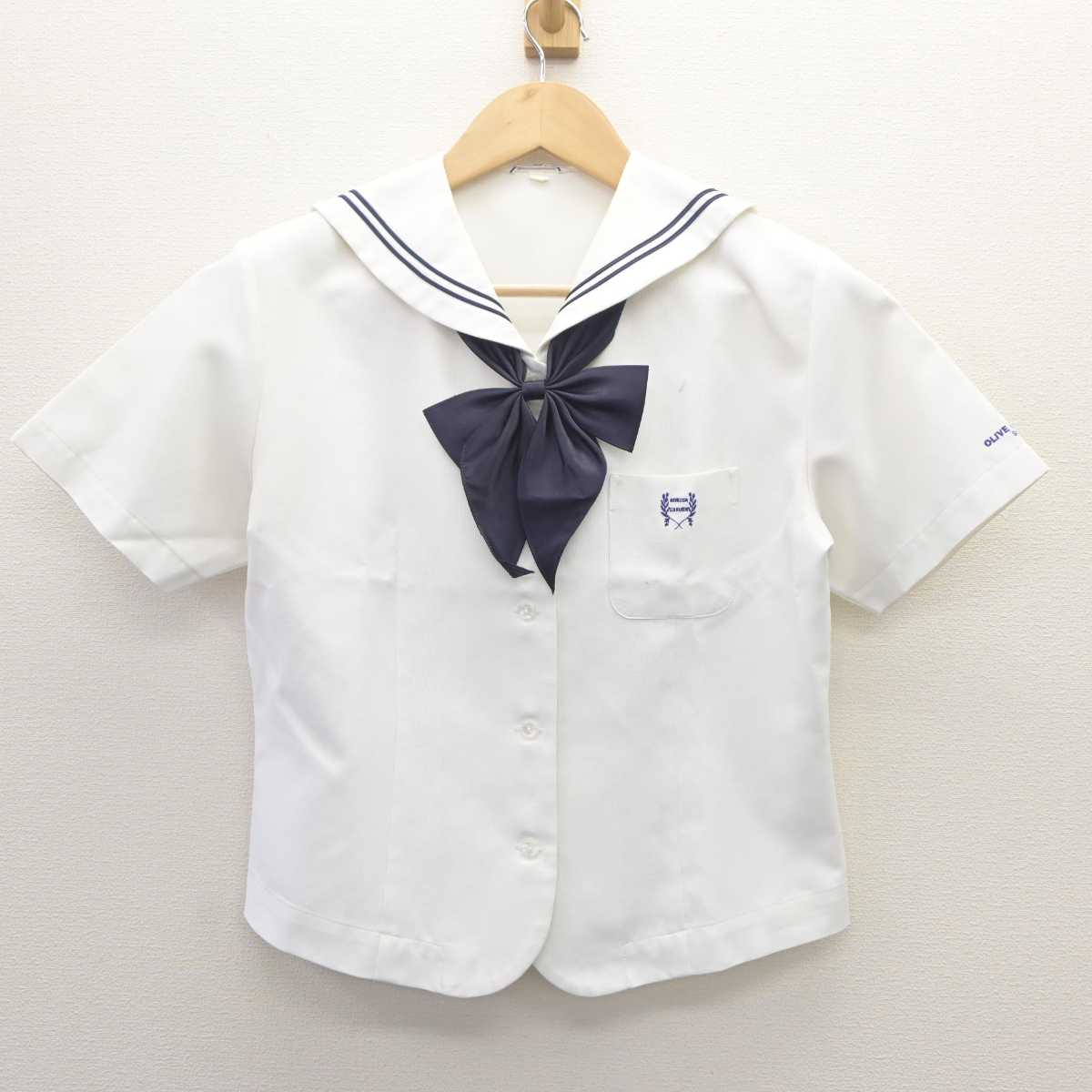 【中古】埼玉県 秋草学園高等学校 女子制服 3点 (セーラー服) sf062812