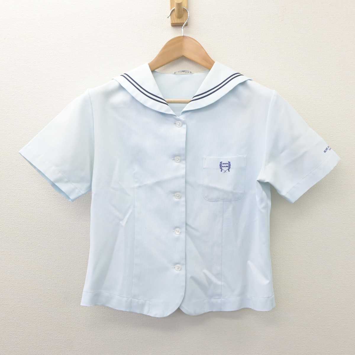 【中古】埼玉県 秋草学園高等学校 女子制服 3点 (セーラー服) sf062812